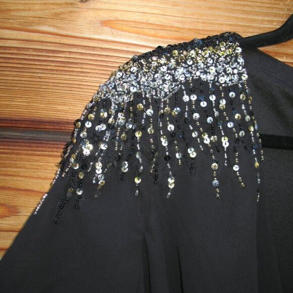 Mac Duggal 55704 Womens SEQUINED EMBELLISHED SHOULDER EVENING GOWN - Picture 9 of 16